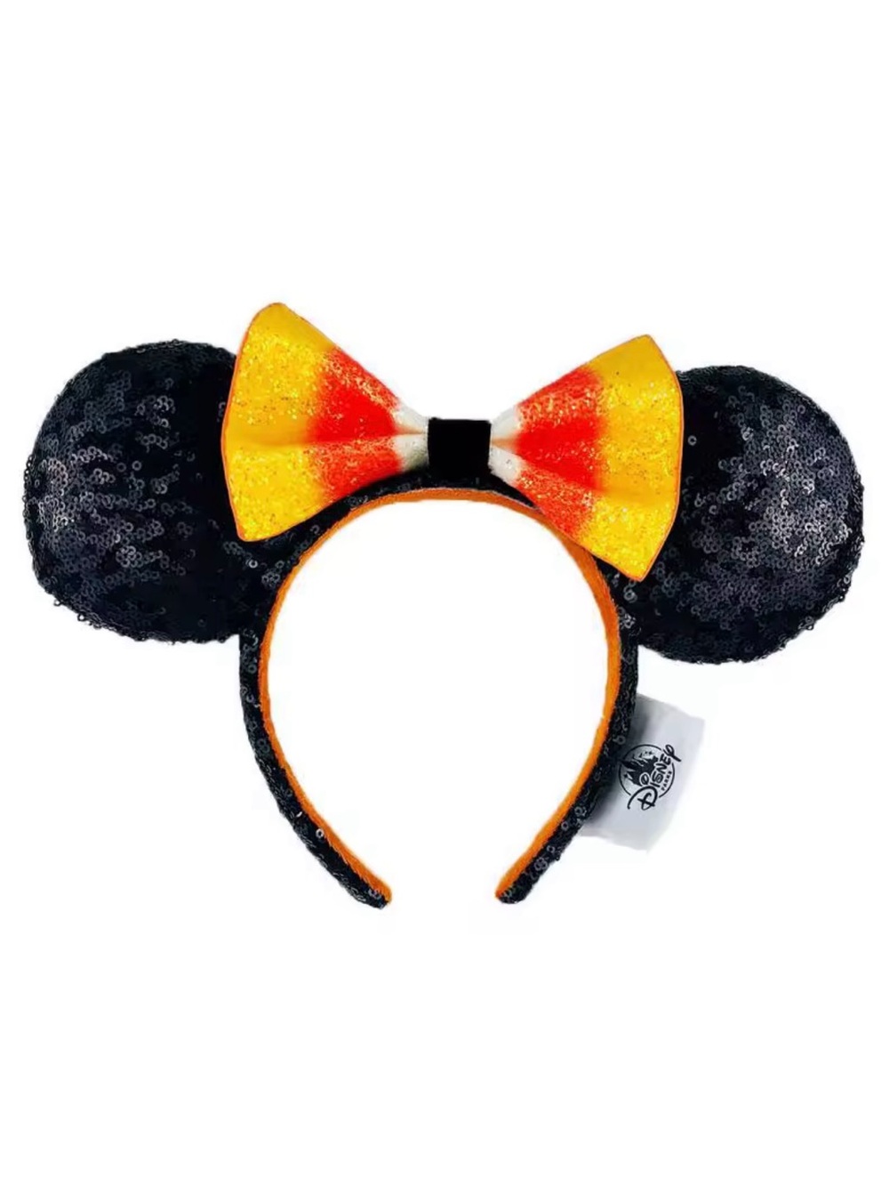 Disney Halloween Candy Corn Sequin Minnie Mouse Ears